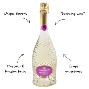 Villa Jolanda Moscato & Passion Fruit Sparkling Wine