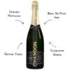 Chandon Blanc De Pinot Noir Sparkling Wine - Image 2