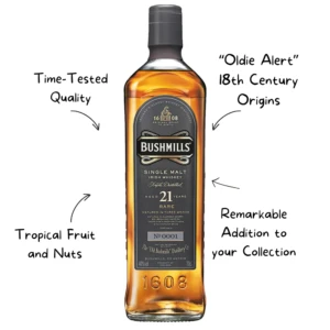 Bushmills Malt 21 Year Whiskey