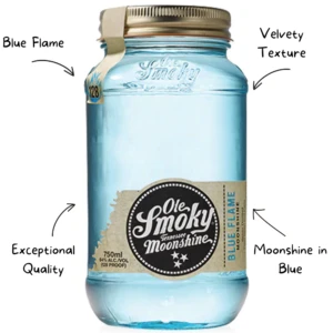 Ole Smoky Moon Blue Flame Whiskey
