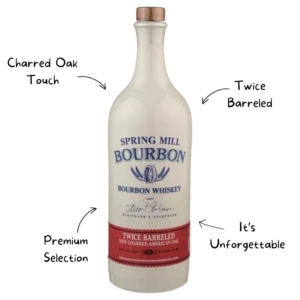 Spring Mill Twice Barreled Bourbon