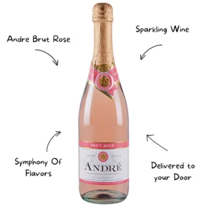 Andre Brut Rose Sparkling Wine