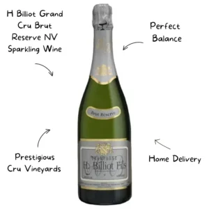 H Billiot Grand Cru Brut Reserve NV Sparkling Wine