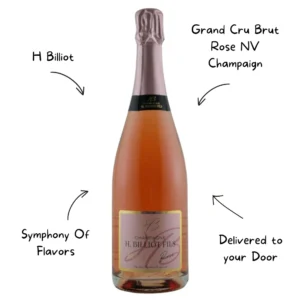 H Billiot Grand Cru Brut Rose NV Champaign