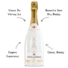 Veuve Du Vernay Ice Demi Sec Sparkling Wine - Image 2