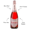 Juve Y Camps Brut Rose Sparkling Wine - Image 2