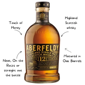 Aberfeldy Scotch 12 Year Whiskey