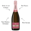 Piper Heidsieck Rose Sauvage Sparkling Wine - Image 2