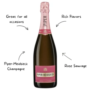 Piper Heidsieck Rose Sauvage Sparkling Wine