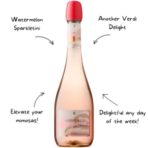 Verdi Watermelon Sparkletini Sparkling Wine