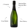 J Vineyards Sparkling Brut Sparkling Wine - Image 2