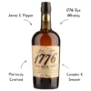 James E Pepper 1776 Rye Whiskey - Image 2