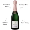 Pannier Brut Rose Sparkling Wine - Image 3