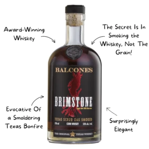 Balcones Brimstone Whiskey