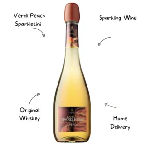 Verdi Peach Sparkletini Sparkling Wine