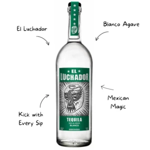 El Luchador Blanco Tequila