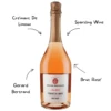 Gerard Bertrand Cremant Rose Sparkling Wine - Image 2
