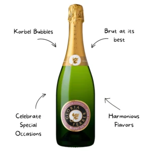 Gloria Ferrer Blanc De Noirs Rose Sparkling Wine