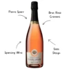 Pierre Sparr Brut Rose Cremant Sparkling Wine - Image 2