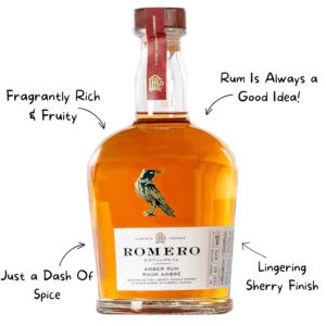 Romero Distilling Amber Rum